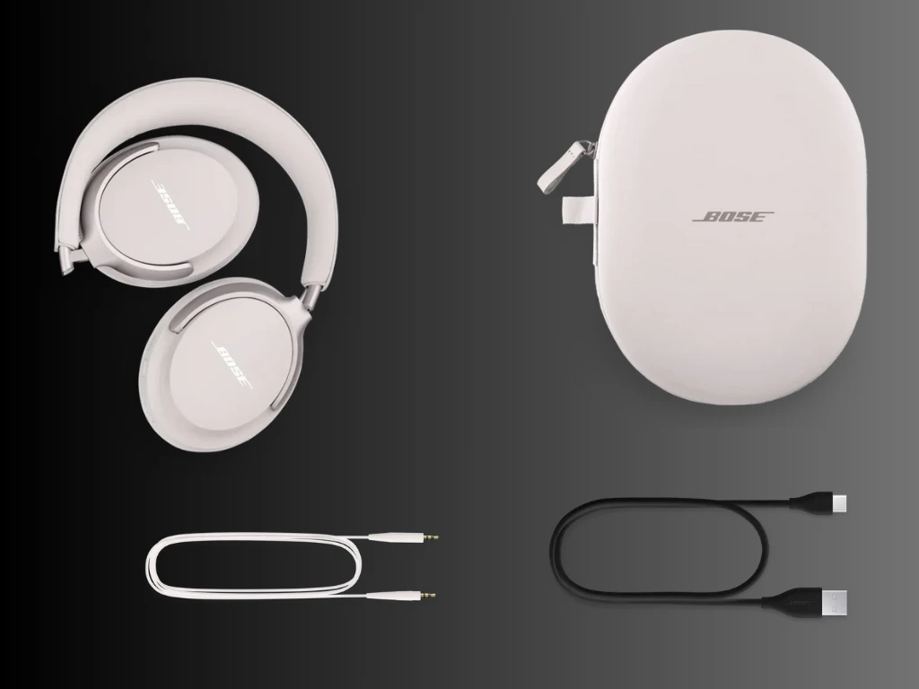 Bose New QuietComfort Ultra Wireless Headphones noise cancelling box pack img