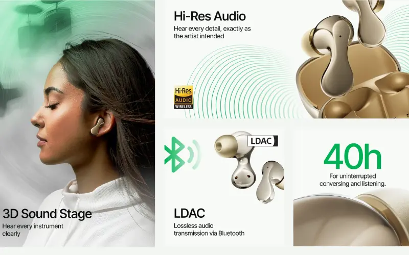 MIVI AI Buds Audio image