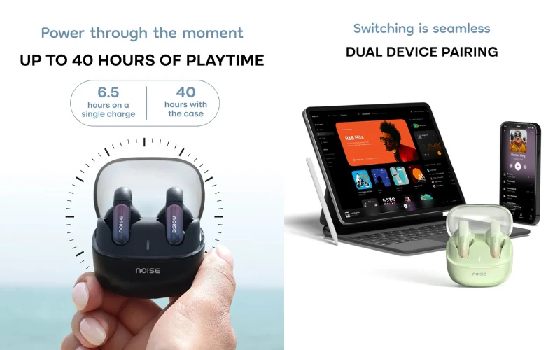 Noise Air Clips 2 specs image