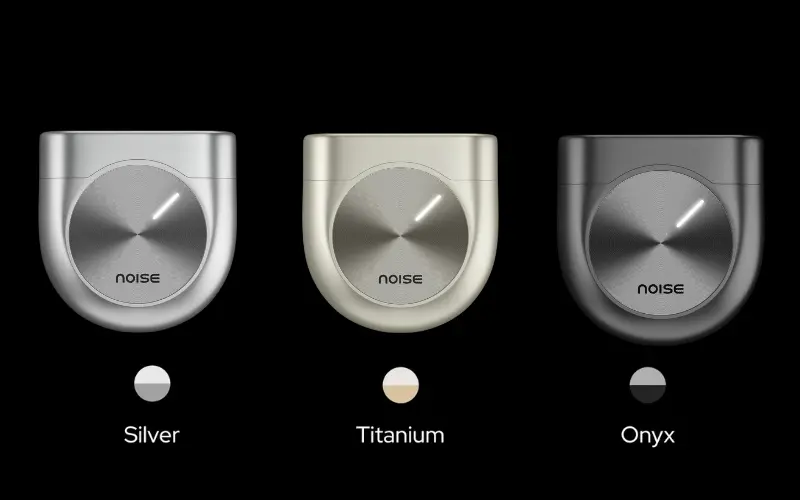 Noise Master Buds silver-titanium-onyx