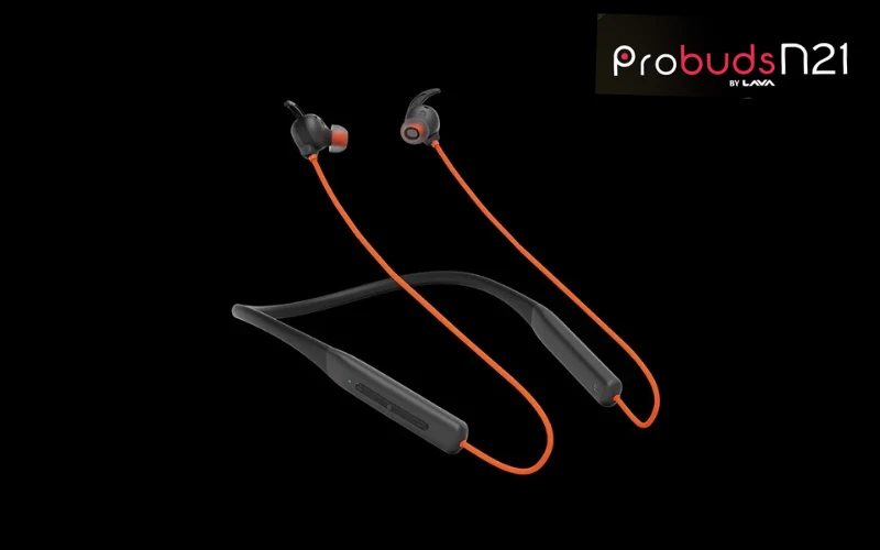 Lava Probuds N21 neckband Headset img
