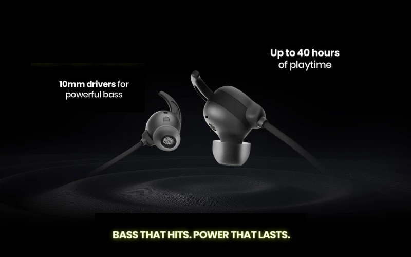 Lava Probuds N21 neckband Headset playtime img